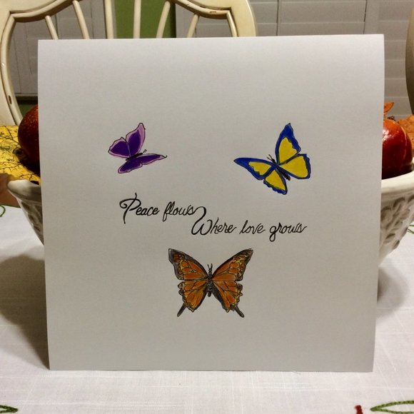 Peace Flows Where Love Grows - Picture 1 of 1
